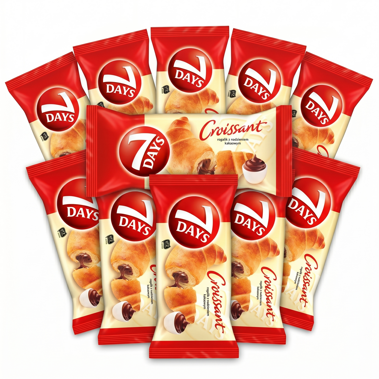 10er 7 DAYS Croissant Kakao