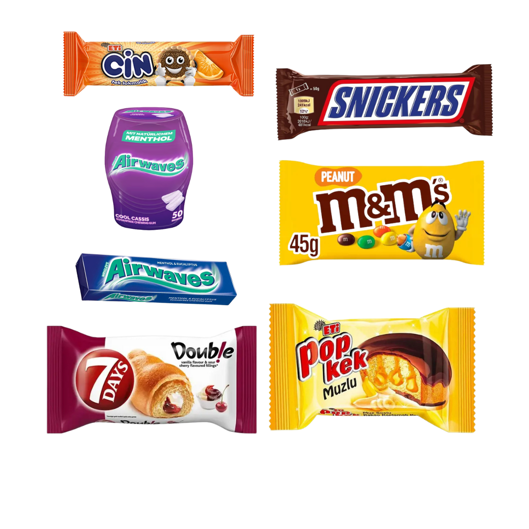 7er Candy Mystery Box | Süßigkeiten Geschenk Box