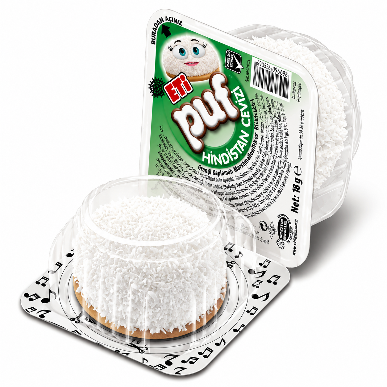 Eti Puf Coconut 16gr