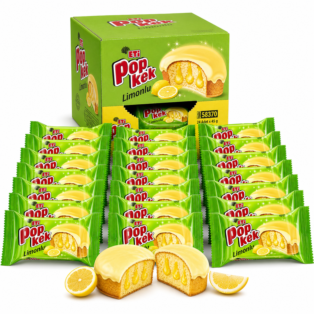 24er Eti Popkek Lemon 45gr