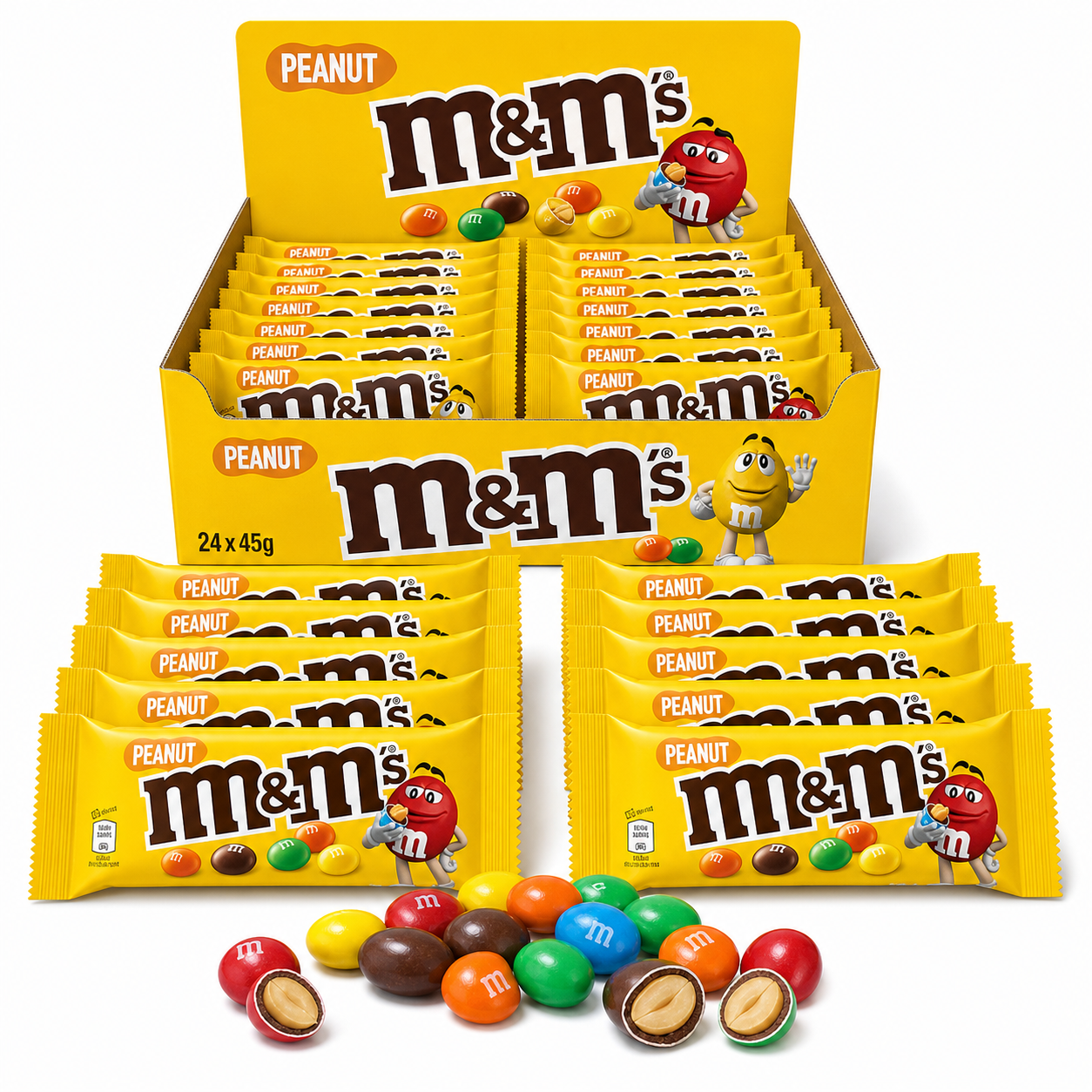 24er M&M's Peanut 45gr