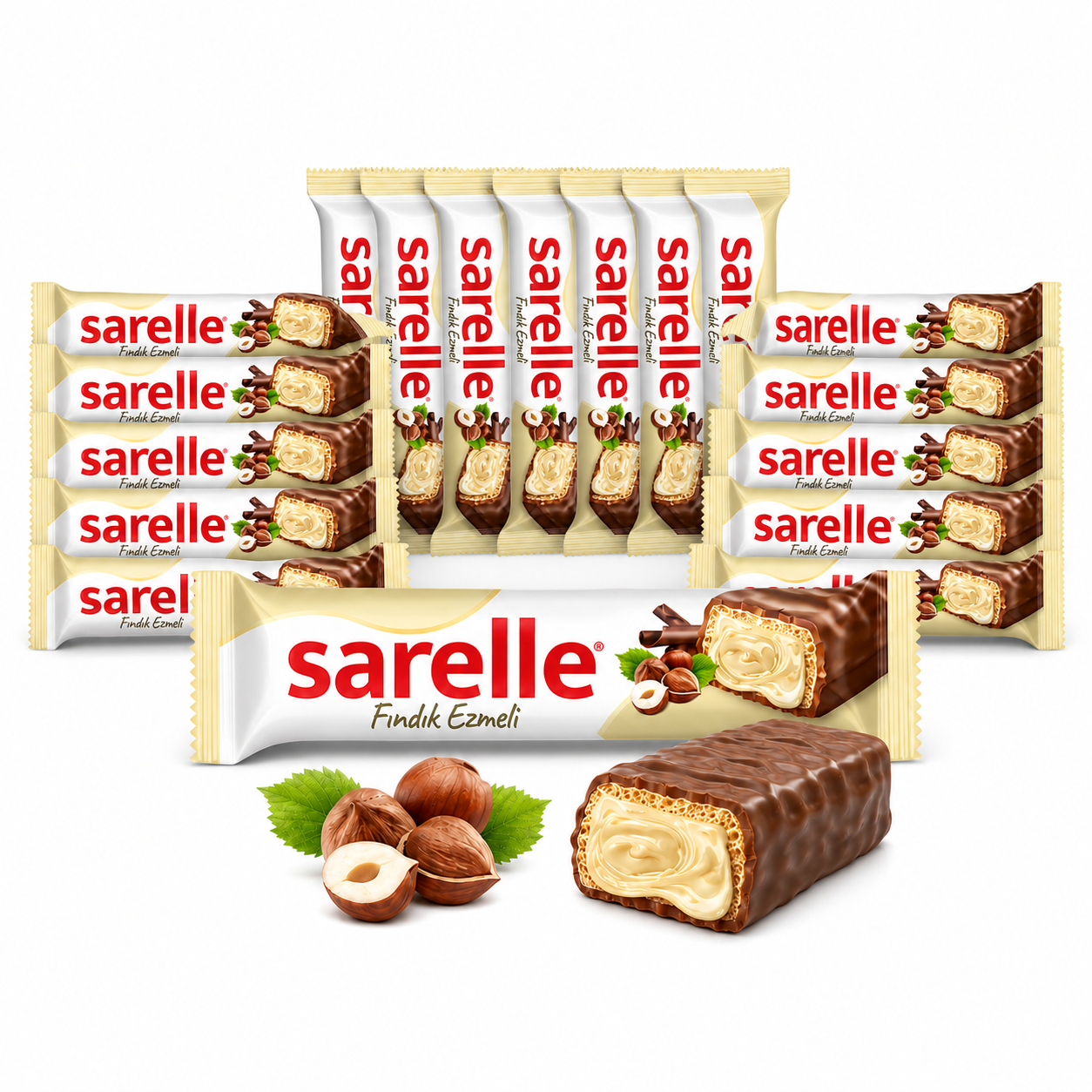 20er Sarelle Riegel - Haselnuss 33gr