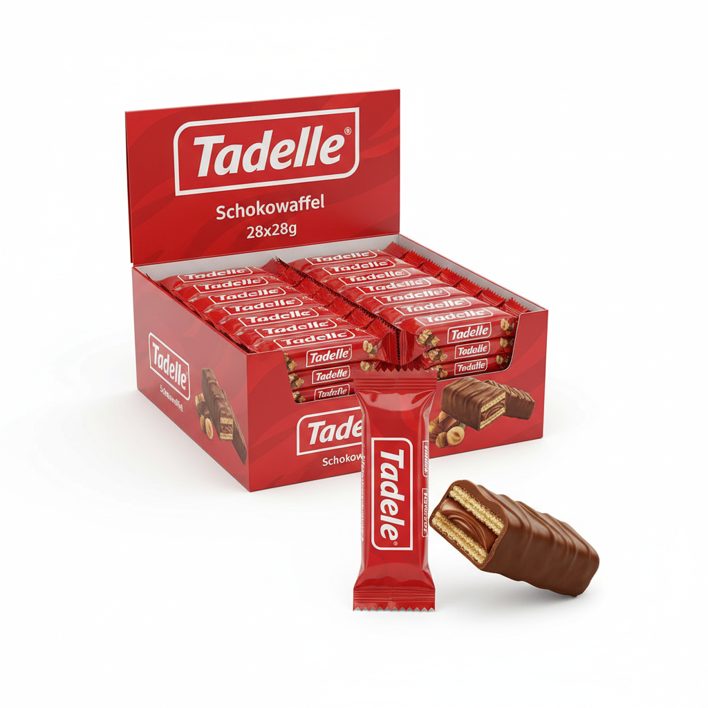 28er Tadelle Schokowaffel - Mit Milch 28gr