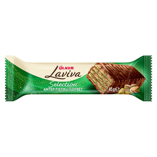 Ülker Laviva Waffel Pistazien 45gr