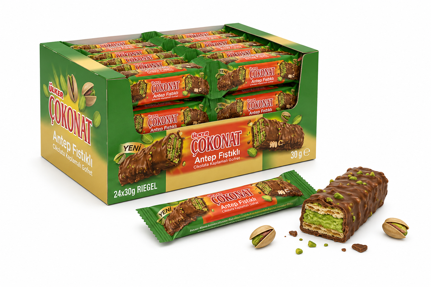 24er Ülker Cokonat Pistazien 30gr