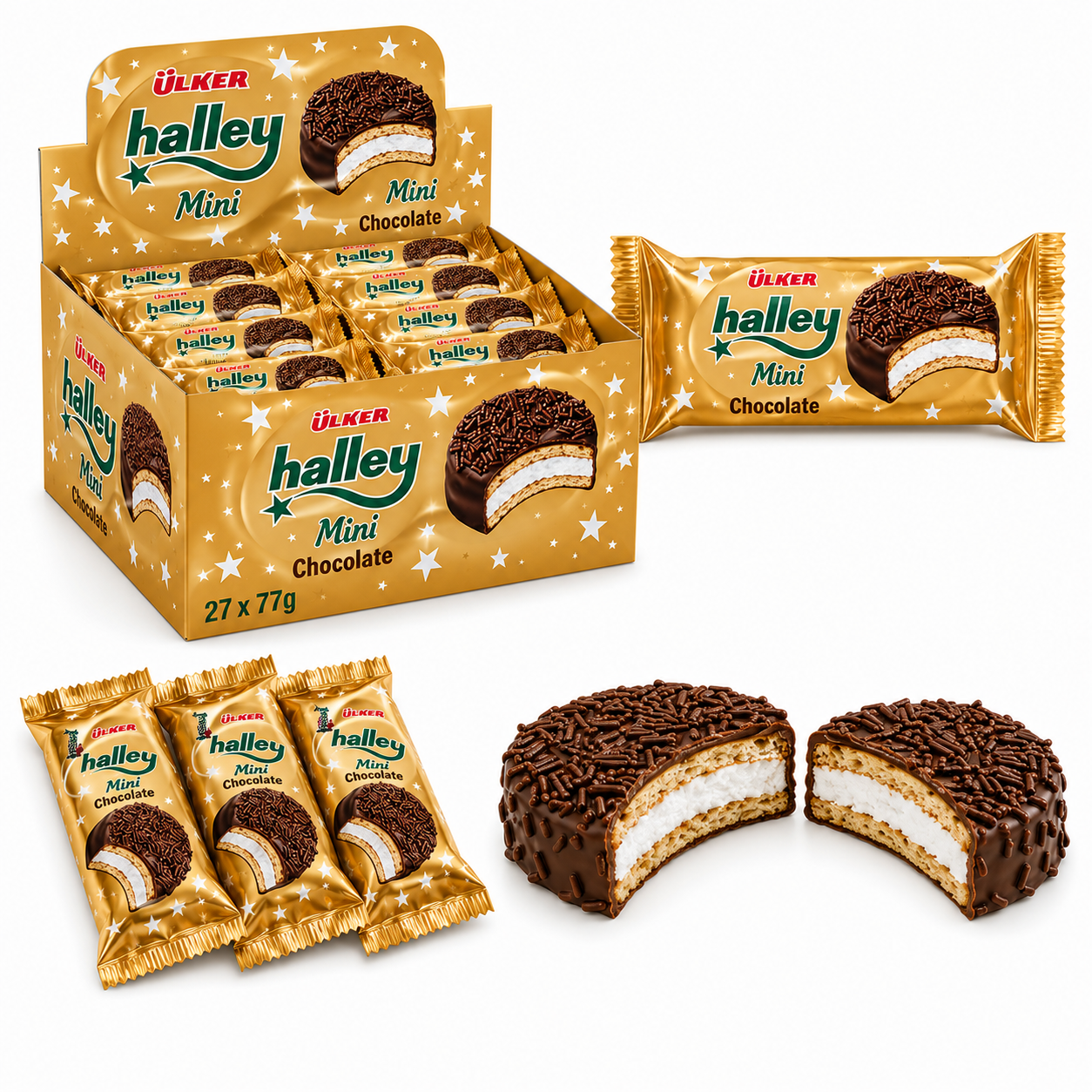27er Ülker Halley Mini Schokostreusel 77gr