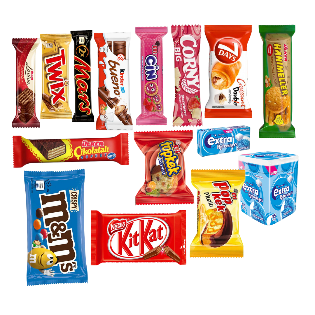 15er Candy Mystery Box | Süßigkeiten Geschenk Box