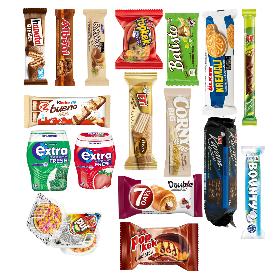 17er Candy Mystery Box | Süßigkeiten Geschenk Box