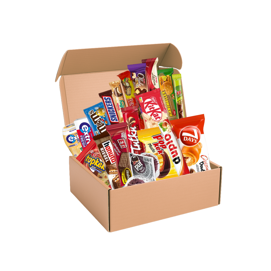 19er Candy Mystery Box | Süßigkeiten Geschenk Box