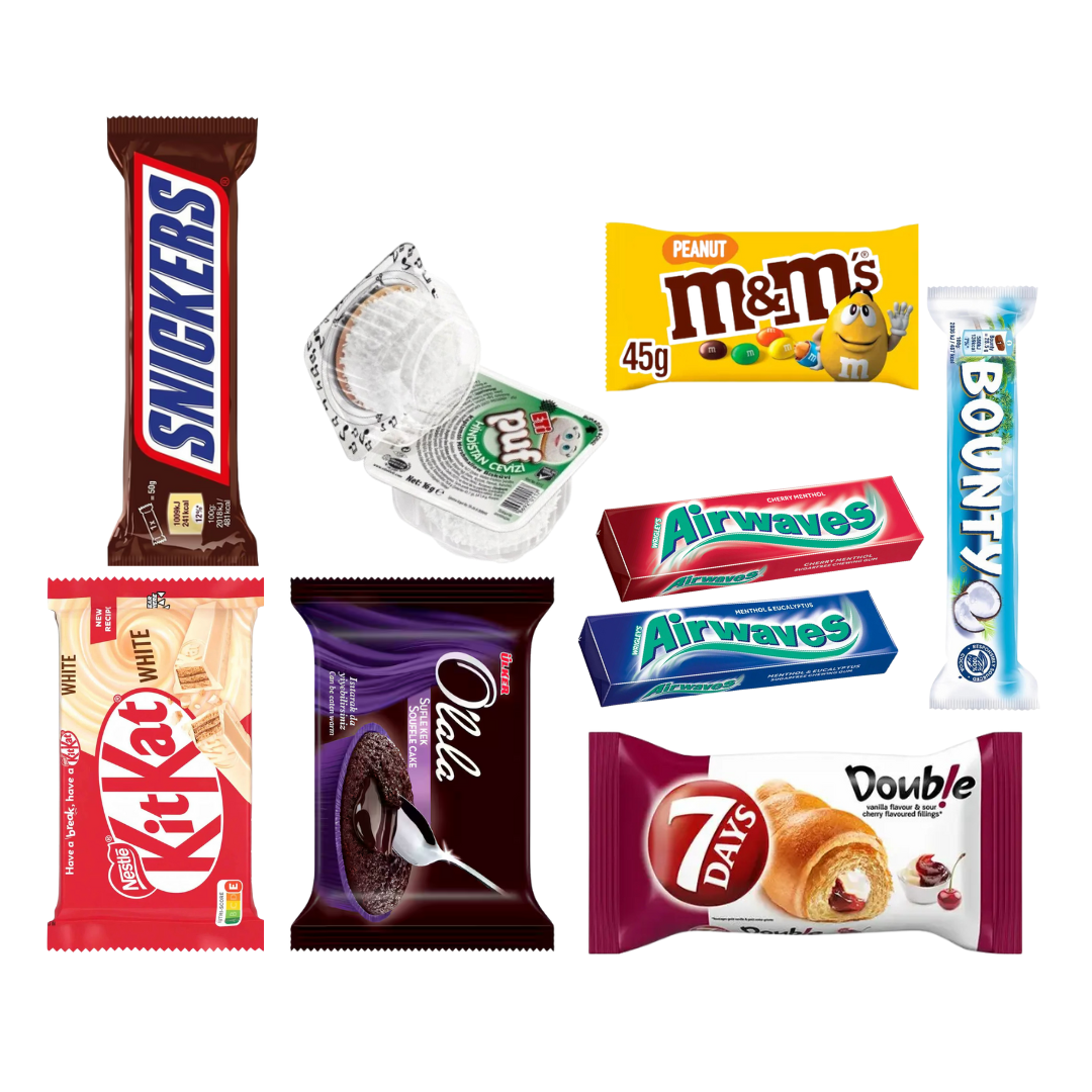 9er Candy Mystery Box | Süßigkeiten Geschenk Box