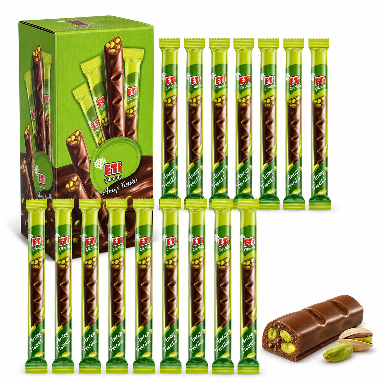 16er Eti Cikolata Keyfi Pistazien 34gr