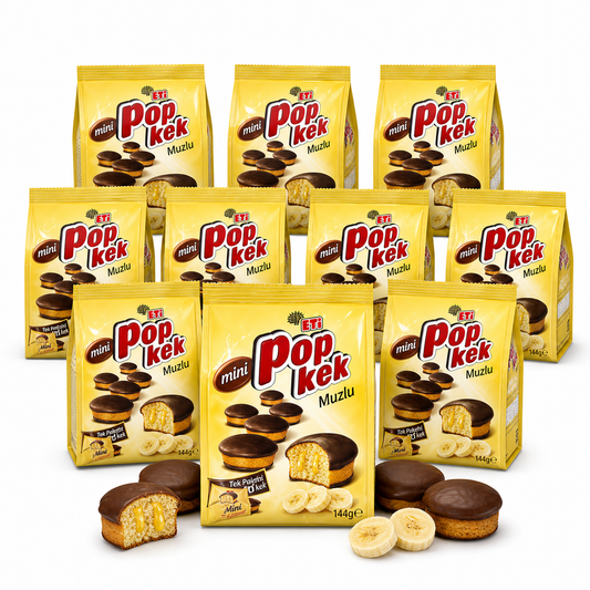 10er Eti Popkek Mini Banana 144g