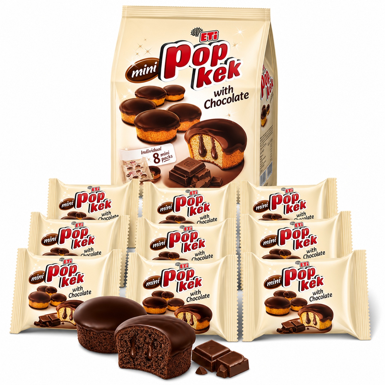 10er Eti Popkek Mini Cocoa 144gr