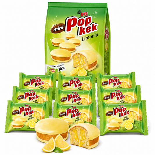 10er Eti Popkek Mini Lemon 144g