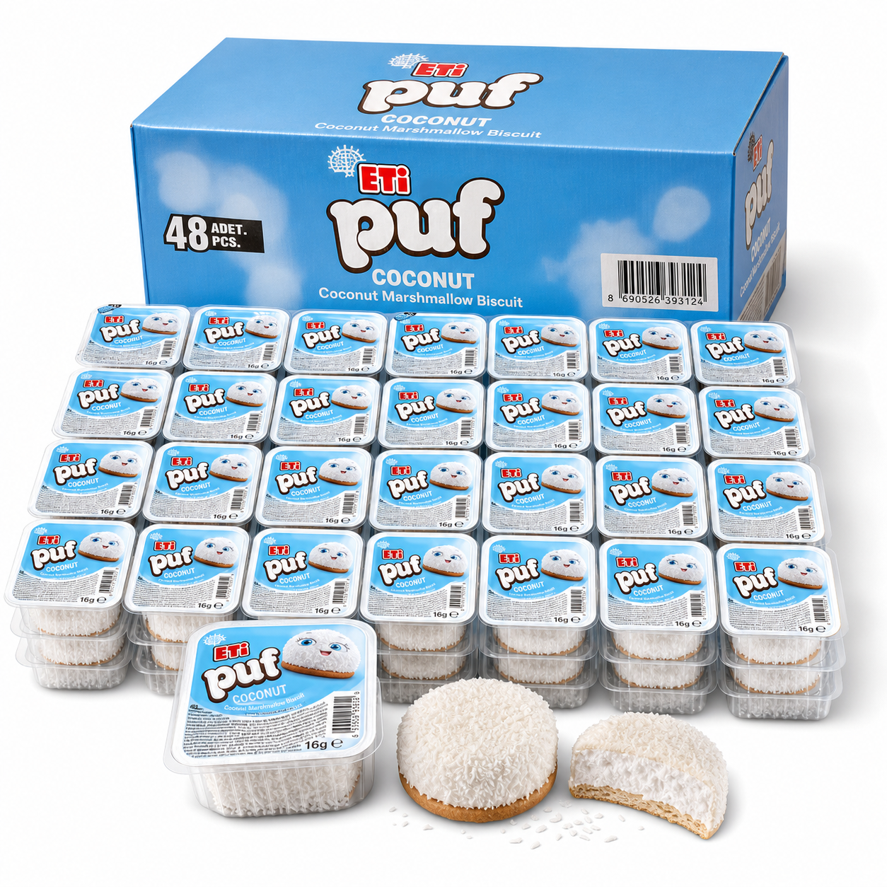 48er Eti Puf Coconut 16gr