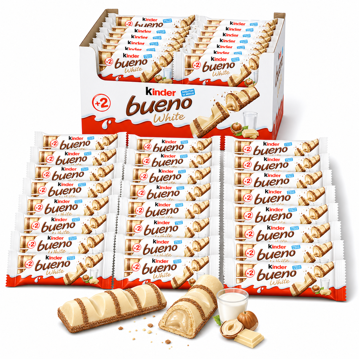 30er Kinder Bueno White 2er 43gr