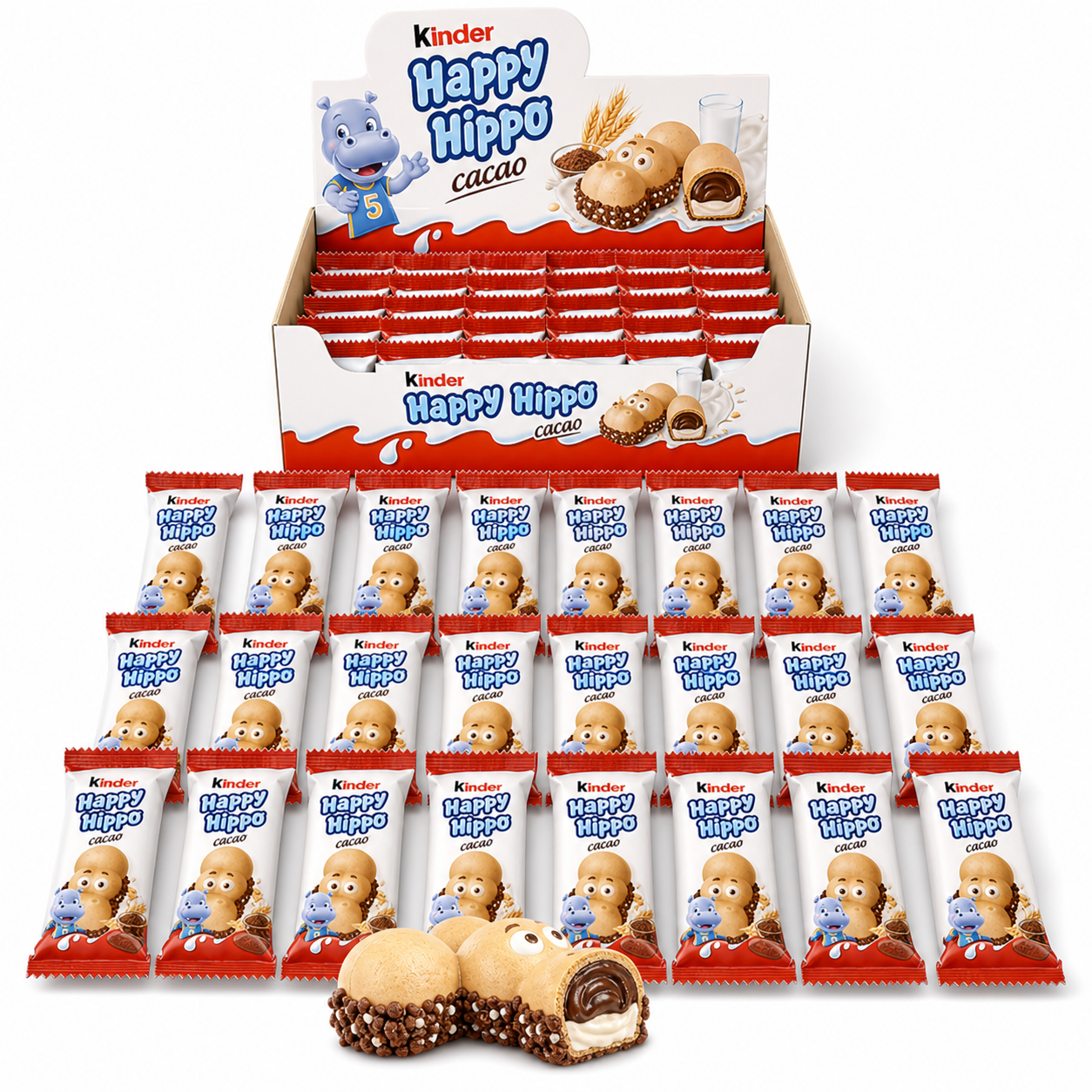 28er Kinder Happy Hippo Cacao 20gr
