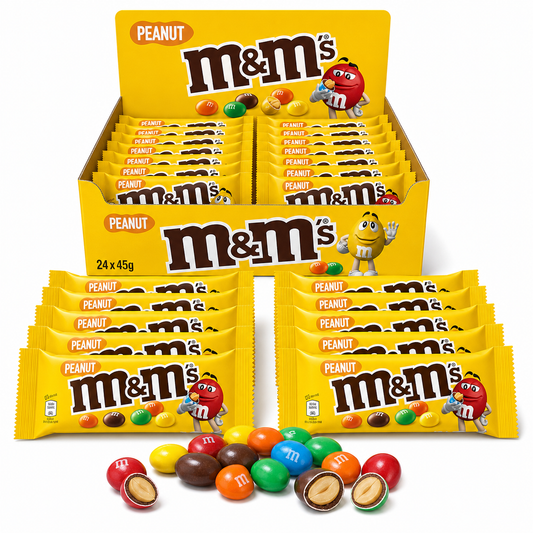 24er M&M's Peanut Schokolade 45g