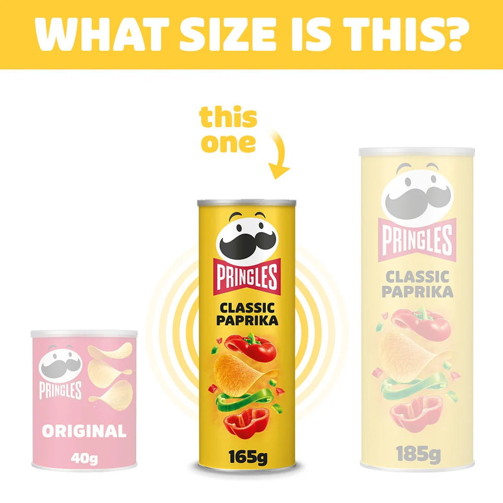 Pringles Classic Paprika - 165g