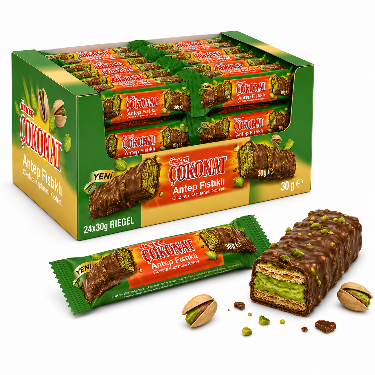 24er Ülker Cokonat Pistazien 30gr