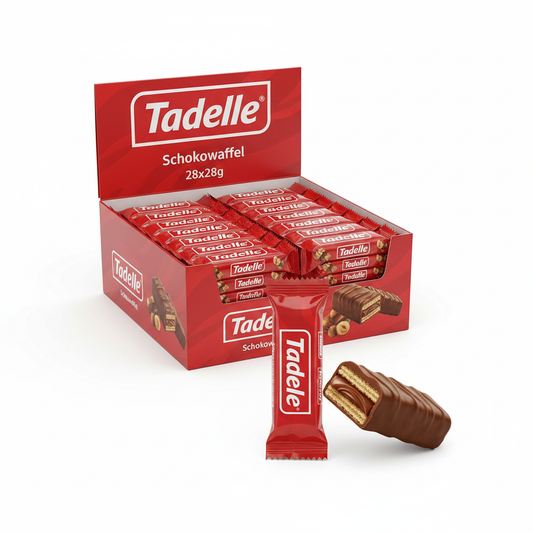 28er Tadelle Schokowaffel - Mit Milch 28g