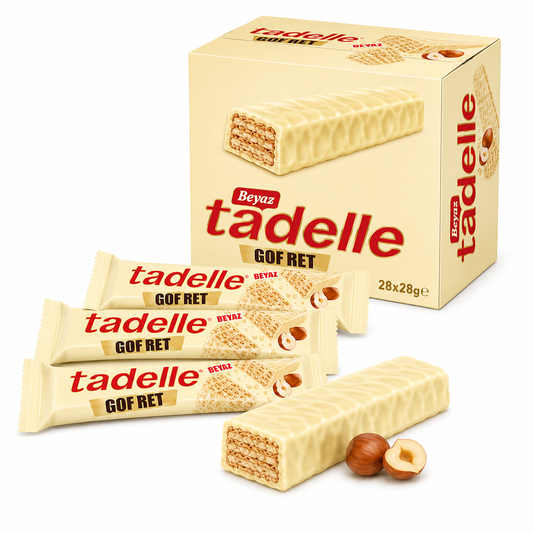 28er Tadelle Schokowaffel - Weiß 28g