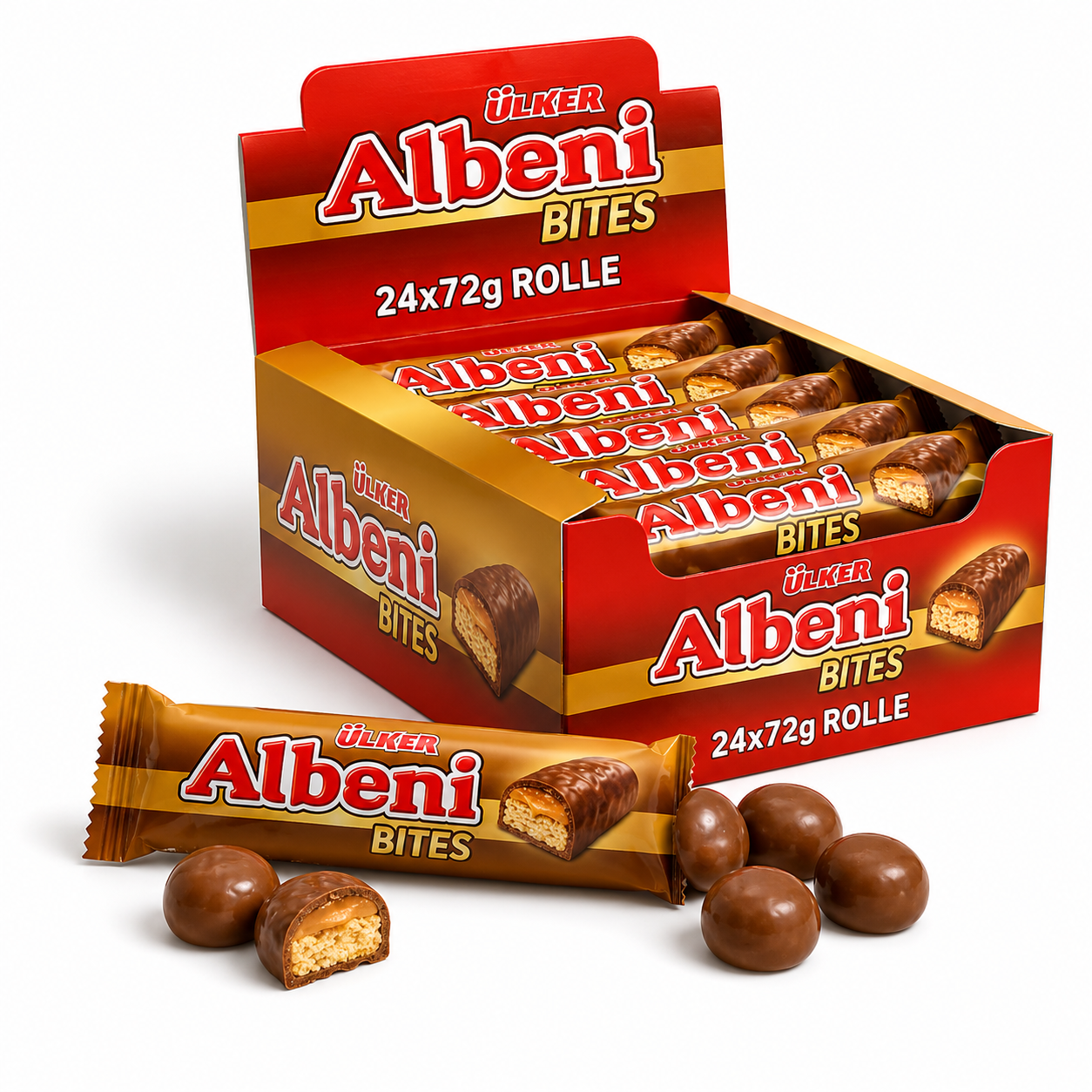 24er Ülker Albeni Bites Rolle 72gr