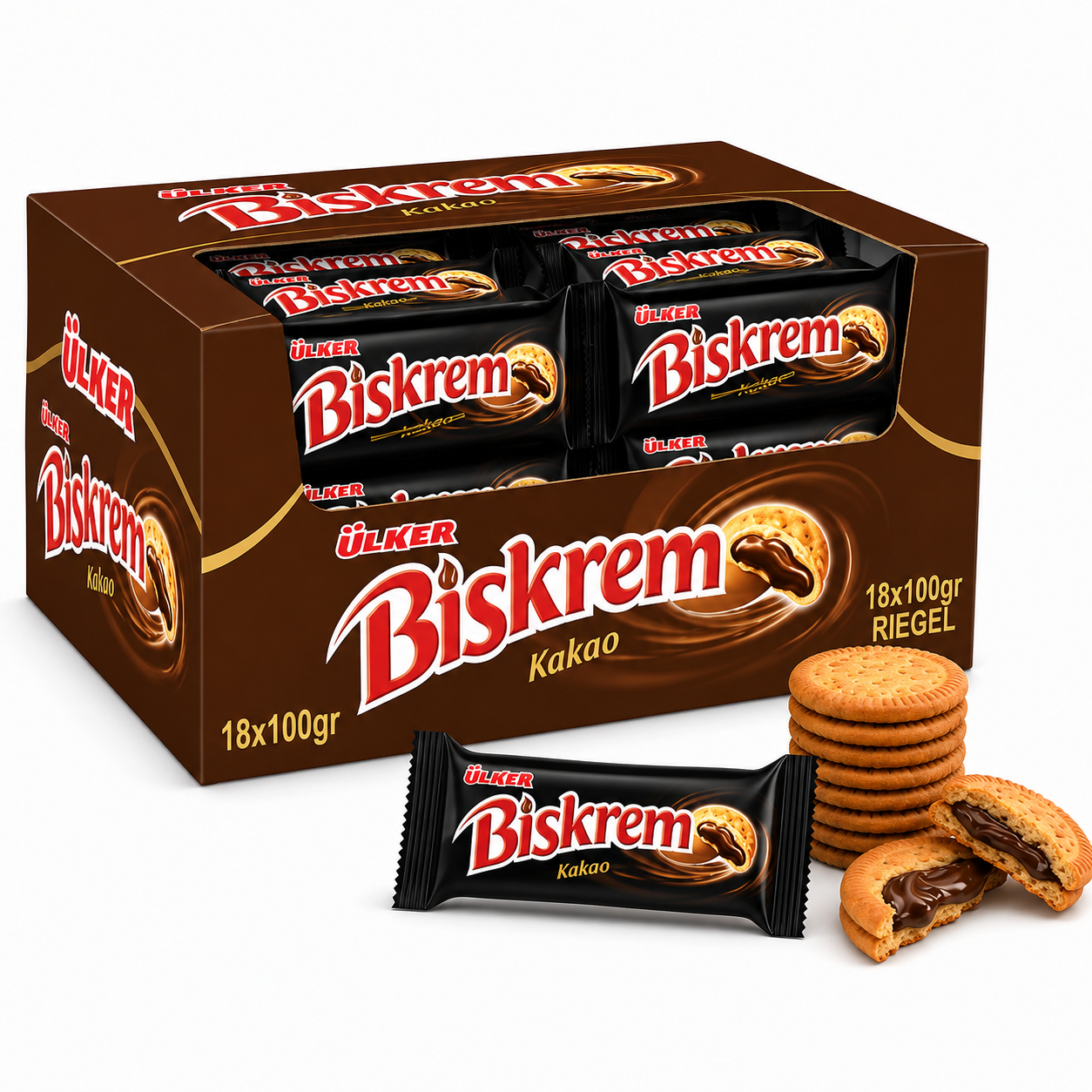 18er Ülker Biskrem Kakao 100gr