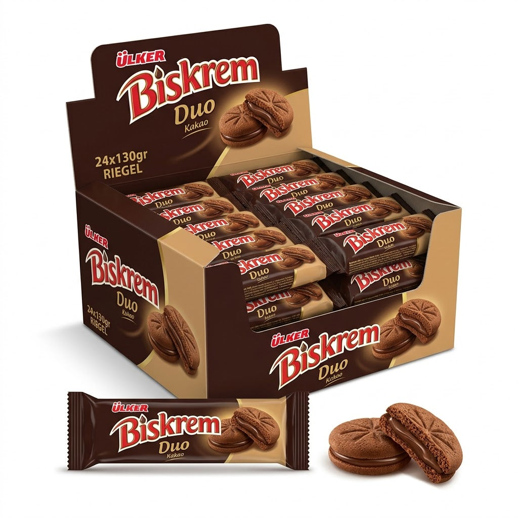 24er Ülker Biskrem Duo Kakao 130gr