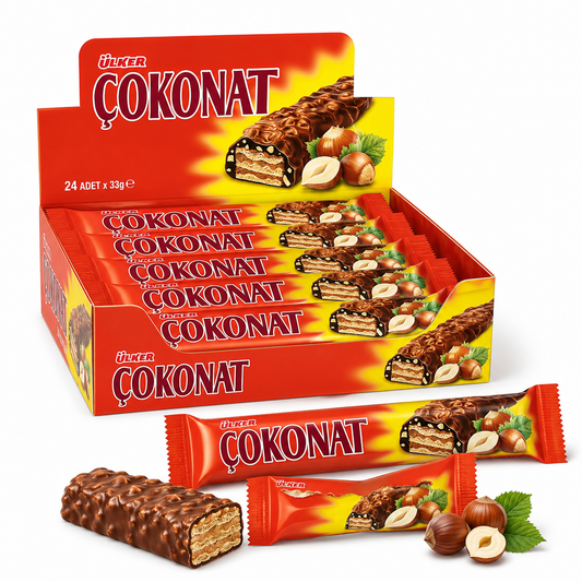 24er Ülker Cokonat Schoko-Riegel 33g