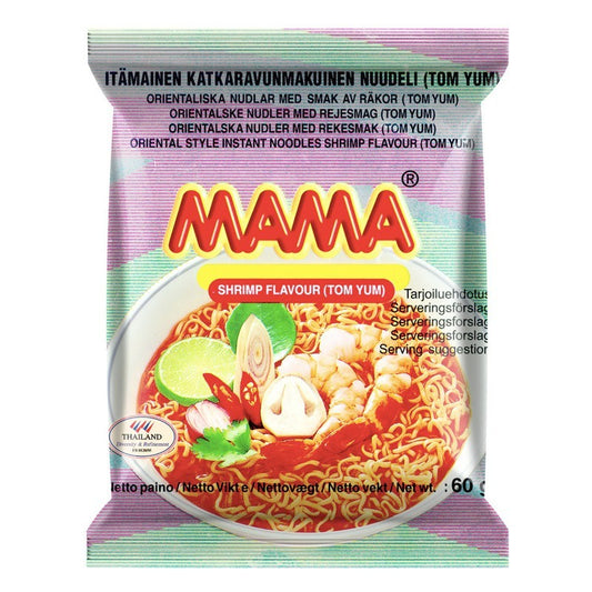 Instant Noodles Tom Yum Shrimp Flavour MAMA